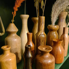 Load image into Gallery viewer, Bud Vase - Wood Turned Vase - Padauk - What Wood Claire Do?
