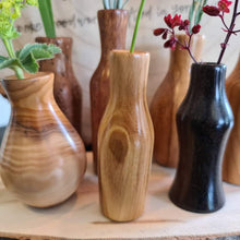 Load image into Gallery viewer, Bud Vase - Wood Turned Vase - Padauk - What Wood Claire Do?
