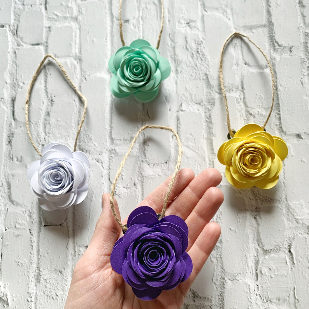 Paper Flower - Hanging Decoration - Turn the Page Design