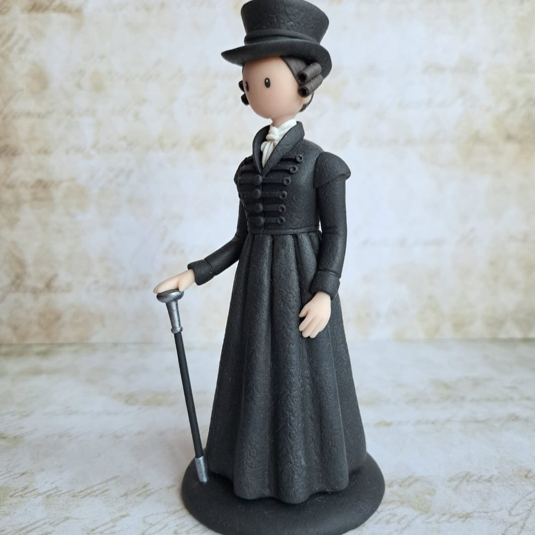 Anne Lister - Collectible Statue - Polymer Clay - Pins and Noodles