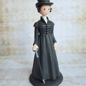 Anne Lister - Collectible Statue - Polymer Clay - Pins and Noodles