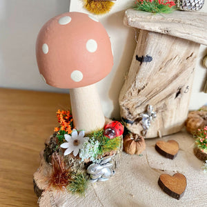 Wooden Cottage - Woodland Fairy tale - Tina's Lovely Creations