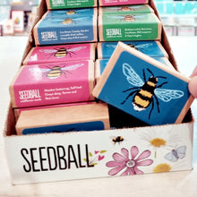 Load image into Gallery viewer, Seedball - Bee Friendly Wildflower Seed Box - sow wildflowers for the Bees!

