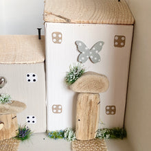 Load image into Gallery viewer, Pair of Bookends with Wooden Cottages - Tina&#39;s Lovely Creations
