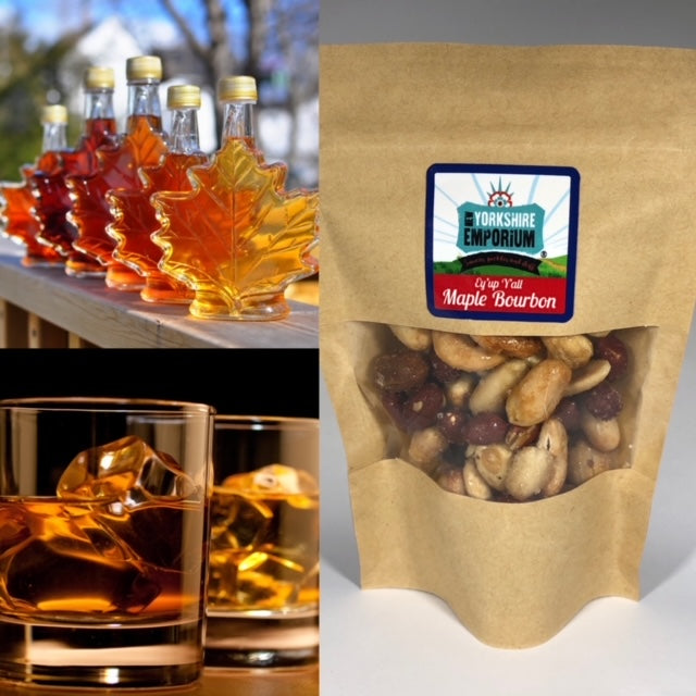 Ey Up Y'All Maple Bourbon Nuts - Mixed Nuts - New Yorkshire Emporium