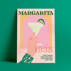 Margherita - A4 Print - Blush and Blossom