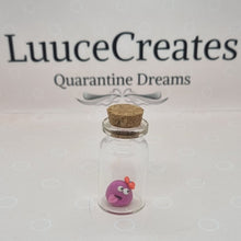 Load image into Gallery viewer, Mini Monsters - Mini polymer clay monster in bottle - Luuce Creates
