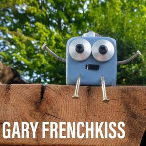 Scraplet - Small - Gary Frenchkiss - Wood robot figure