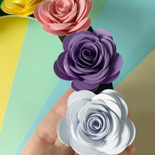 Load image into Gallery viewer, Pastel Rainbow Paper Flower Hanging Arch - Turn the Page Design
