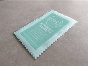 Silver Jewellery Cleaning Cloth - Maxwell Harrison Jewellery