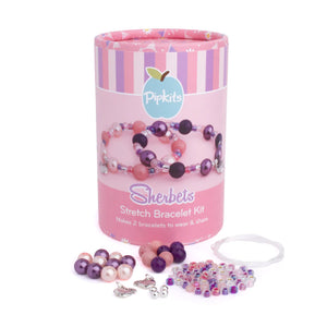 Sherbert - Stretch Bracelets kit - Children's Jewellery Making Kit - Pipkits