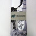 Load image into Gallery viewer, Tea Towel - Wild Boar and the forest floor - Rach Red Designs
