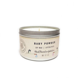 Candle - Baby Powder - hand poured soy wax candles - The Yorkshire Candle Company Ltd