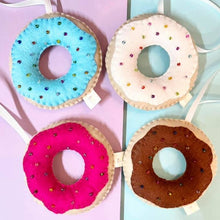 Load image into Gallery viewer, Doughnut Felt Decoration - Donut - Giddy Designs
