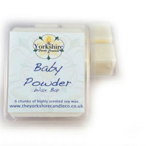 Candle - Baby Powder - hand poured soy wax candles - The Yorkshire Candle Company Ltd