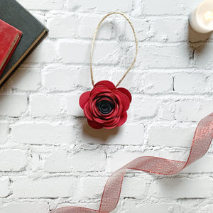 Paper Poppy - Hanging Decoration - Turn the Page Design