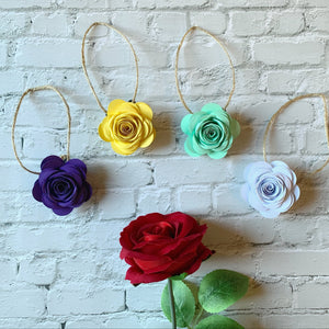 Paper Flower - Hanging Decoration - Turn the Page Design