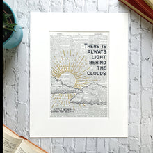 Load image into Gallery viewer, Dictionary Page Print - Little Women Quote - Turn the Page Design
