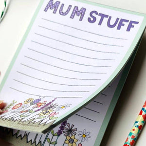 Mum Stuff - Notepad - Tear off lists - Flossy Teacake