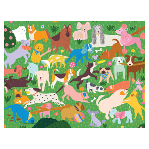 Jigsaw Puzzle - At the Dog Park - 1000 piece puzzle - Whale and Bird