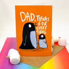 Greetings Card - puns - Katie Abey - Thanks Dad