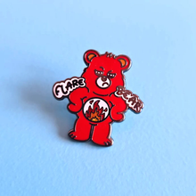 Load image into Gallery viewer, Flare Bear - Chronic illness awareness Enamel Pin - Invisible Illness Club - Innabox
