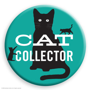 Cat Collector Badge - Cat lovers - Brainbox Candy