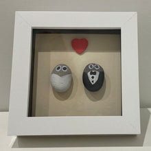 Load image into Gallery viewer, Wedding Pebble Art Frame - Pebbled19
