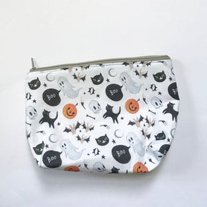 Halloween Characters pouch - Jenna Lee Alldread - make up bag - pencil case
