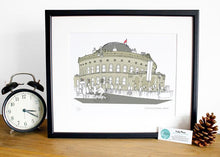 Load image into Gallery viewer, Corn Exchange Leeds Print - A3 - Accidental Vix Prints - Leeds illustrations - Collection only
