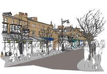 Load image into Gallery viewer, Ilkley Print - The Grove - Accidental Vix Prints - Yorkshire illustrations
