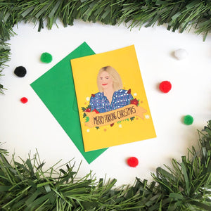 Merry Forking Christmas - Christmas Card - Thriftbox - The Good Place