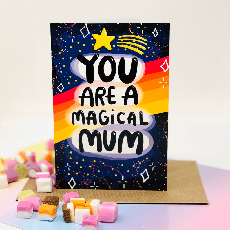 You are a Magical Mum card  - Katie Abey - Mothers Day - Mum greetings card