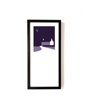 Load image into Gallery viewer, Night Time Cottage Screen Print - Close Your Eyes And Drift Away - Or8 Design
