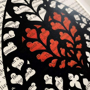 Book Page Print - Heart of Yorkshire - Turn the Page Design