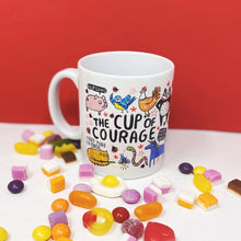 Load image into Gallery viewer, The Cup of Courage - Katie Abey - Bright and colourful - self care - motivational gifts
