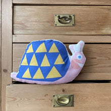 Load image into Gallery viewer, Snail Plushie Cushion - Emily Spikings
