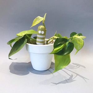 Worm Plant Pal - Polymer Clay decoration - Lotte Howe Design