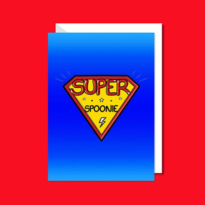 Super Spoonie - Greetings Card - Invisible Illness Club  - Innabox