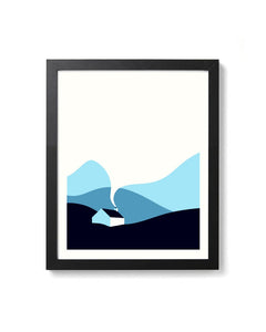 Edge of the Mountain - 16” x 20” Print - Or8 Design