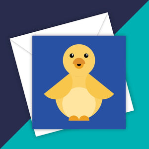 Greetings Card - Yellow Duck - Munchquin