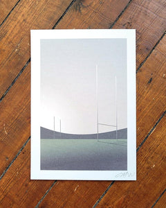 Rugby In Winter A4 Print- Or8Design