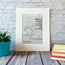Load image into Gallery viewer, Dictionary Page Print - Little Women Quote - Turn the Page Design
