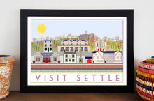 Load image into Gallery viewer, Settle Travel inspired poster print - Sweetpea &amp; Rascal - Yorkshire prints
