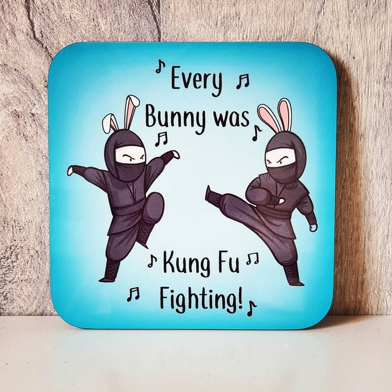 Coaster - Kung Fu Fighting - The Crafty Little Fox