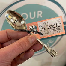 Load image into Gallery viewer, 90 stamped teaspoon - Dollop and Stir
