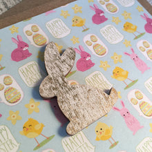 Load image into Gallery viewer, Bunny Easter Card - Easter - Handmade by Natalie
