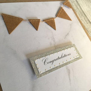 Congratulations Card - Handmade by Natalie