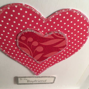 Boyfriend Birthday Card - Handmade by Natalie