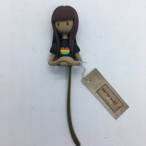 Bookmarks - Reading Girl - Pins and Noodles